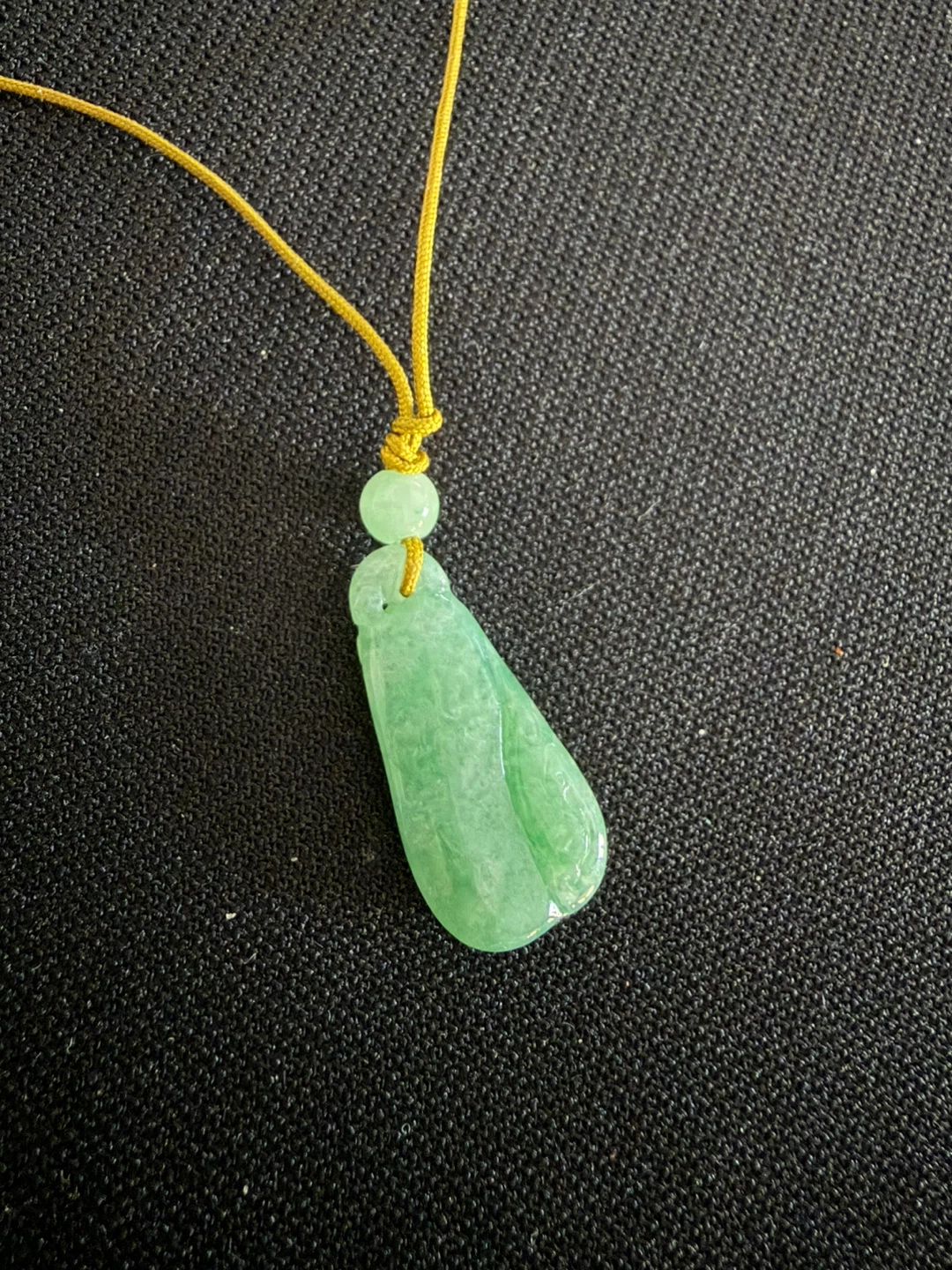 Green Jade Pendant Necklace - photo 3