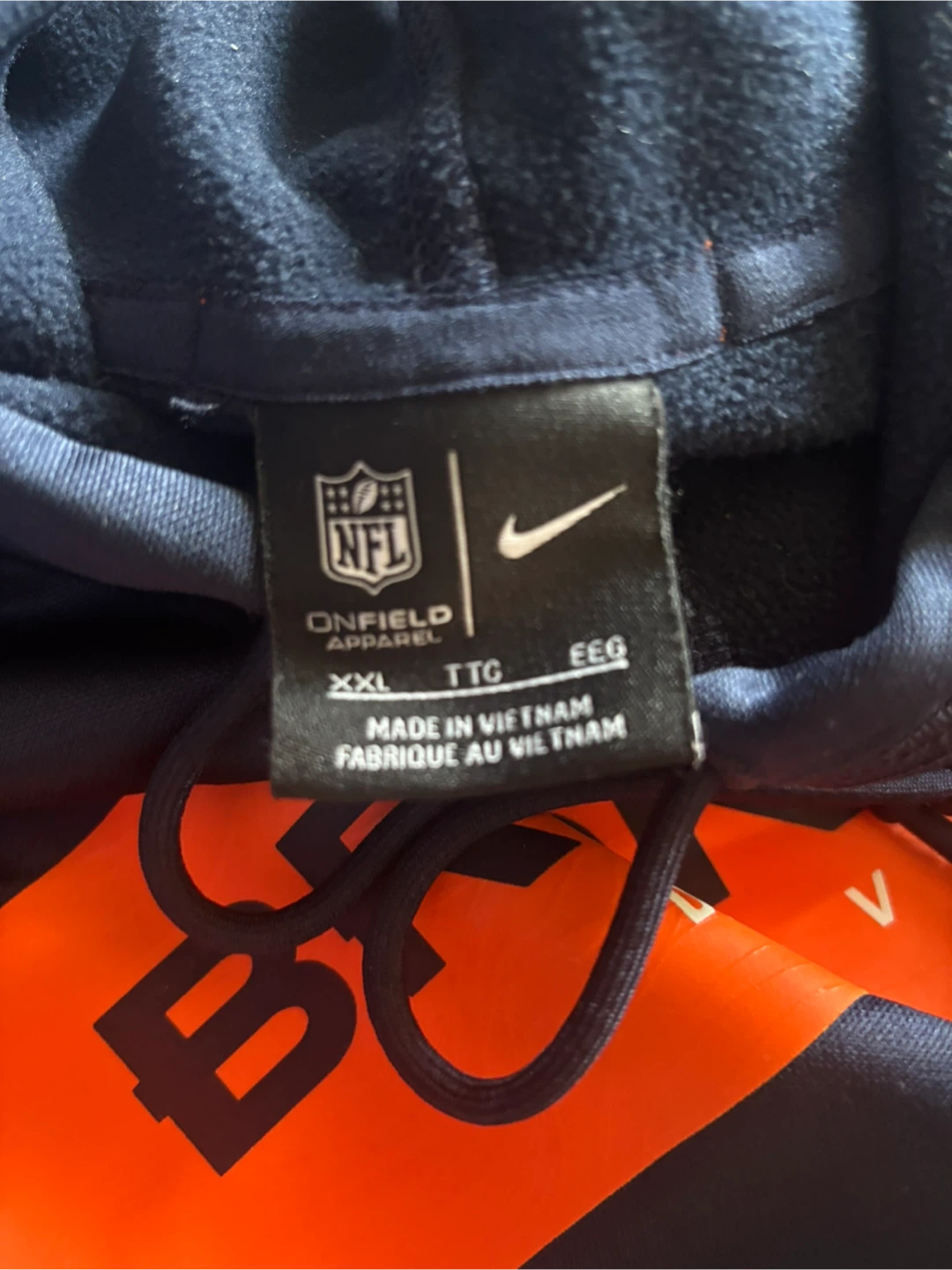 Nike Denver Broncos NFL Hoodie - photo 4