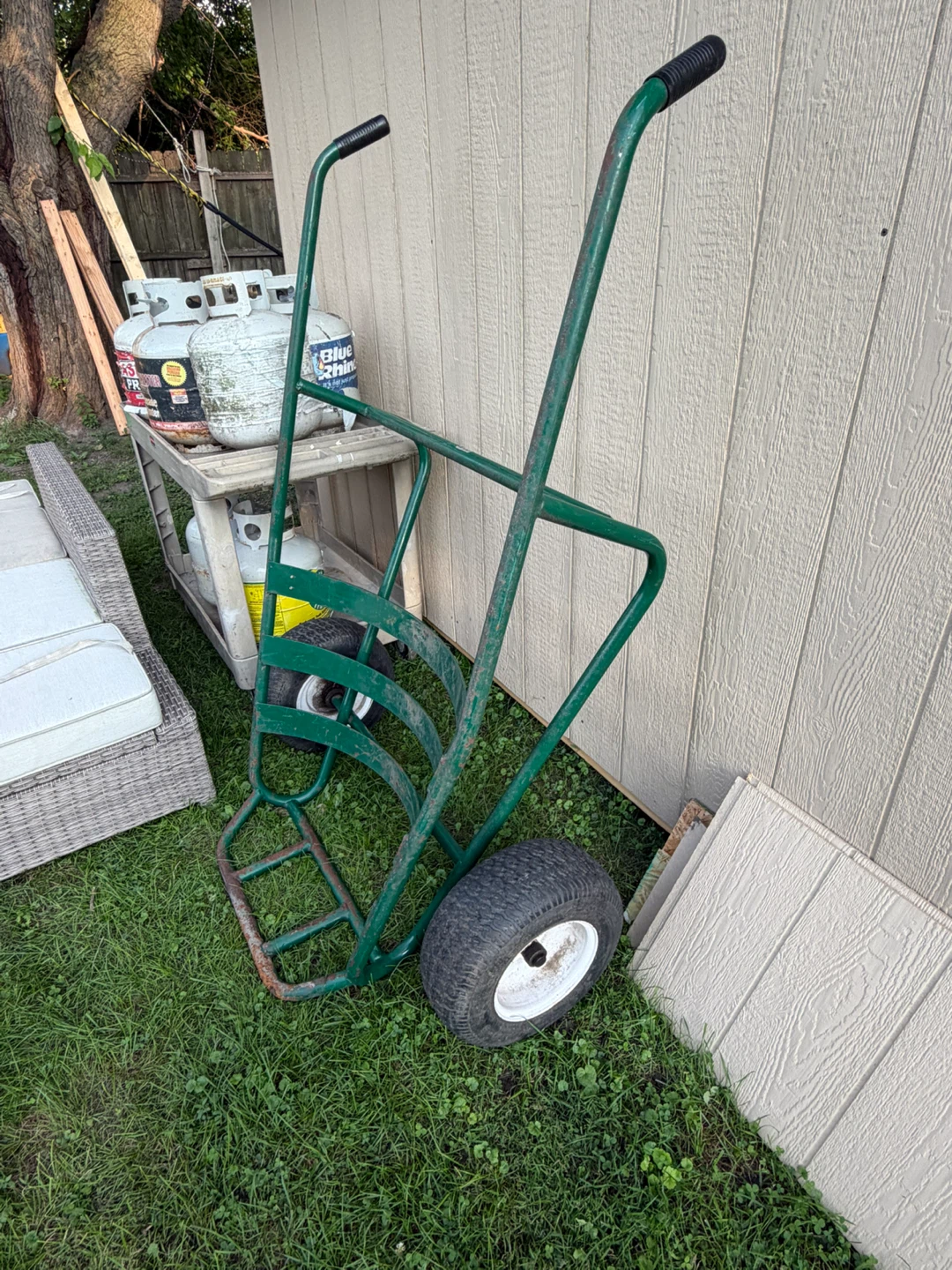 Green Hand Truck Dolly