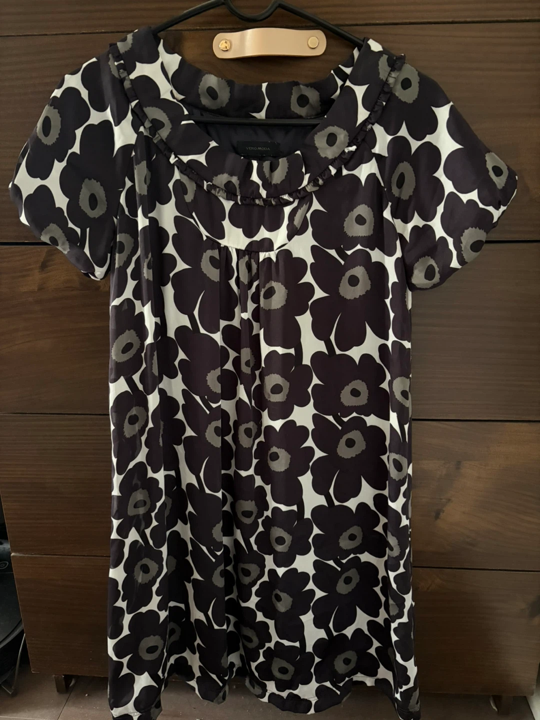 Marimekko Unikko inspired Floral Dress Size S