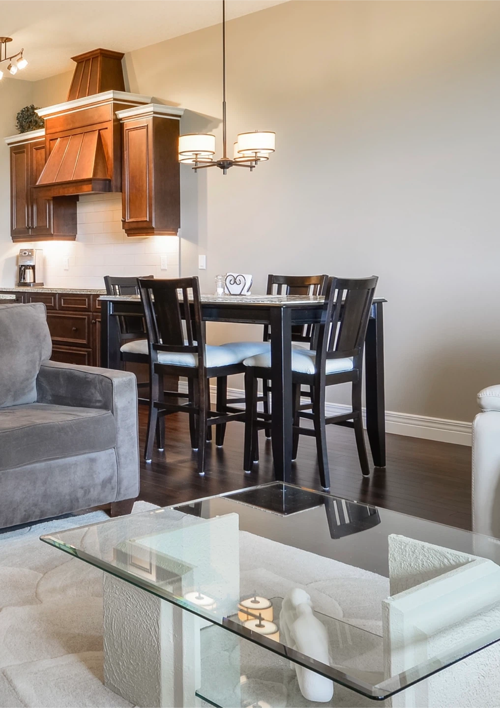 5 Piece Dining Table with 2 Bar Chairs