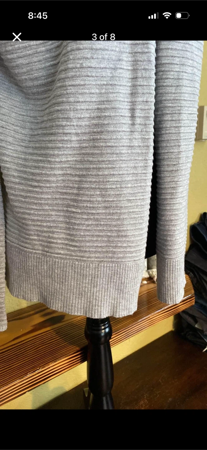 Contemporaine Open Front Cardigan Sweater - photo 3