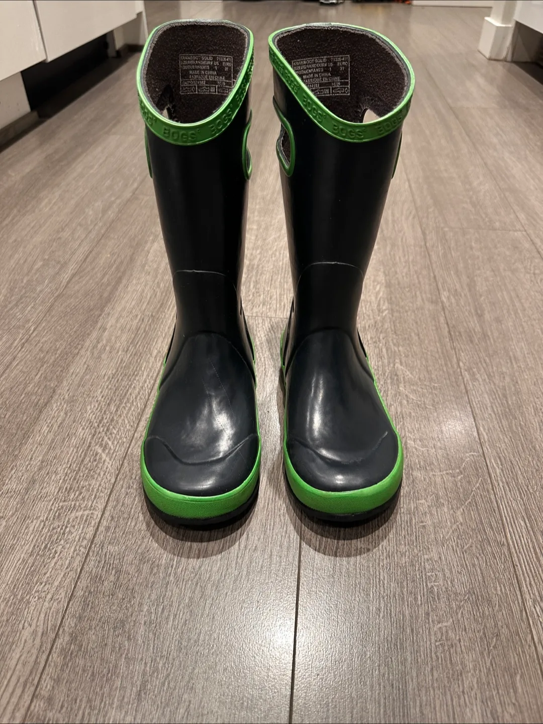 Bogs rain waterproof Green Size 1