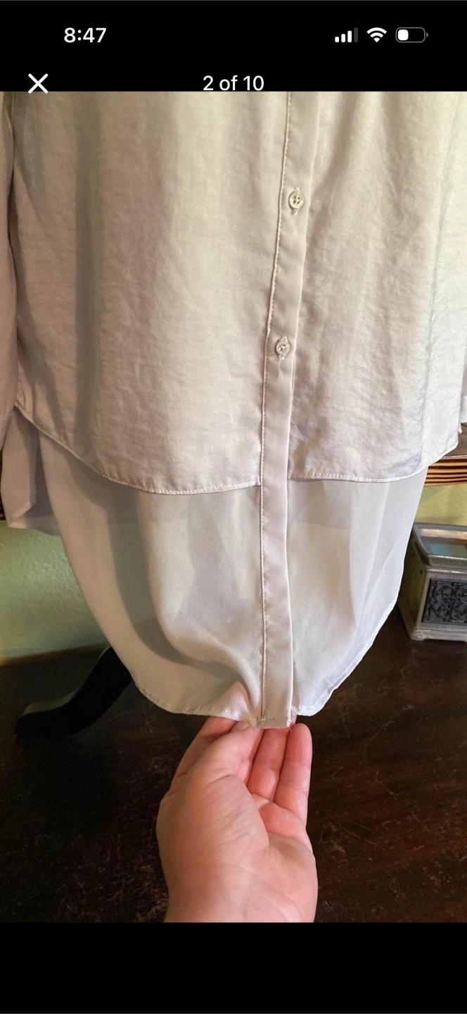 Reitmans Long Button Down Shirt - photo 2