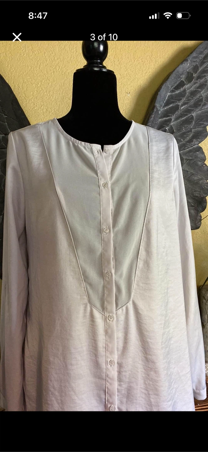 Reitmans Long Button Down Shirt - photo 3