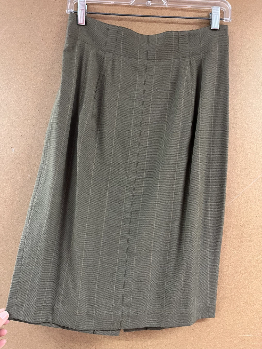 Biba Pinstripe Skirt Size 44