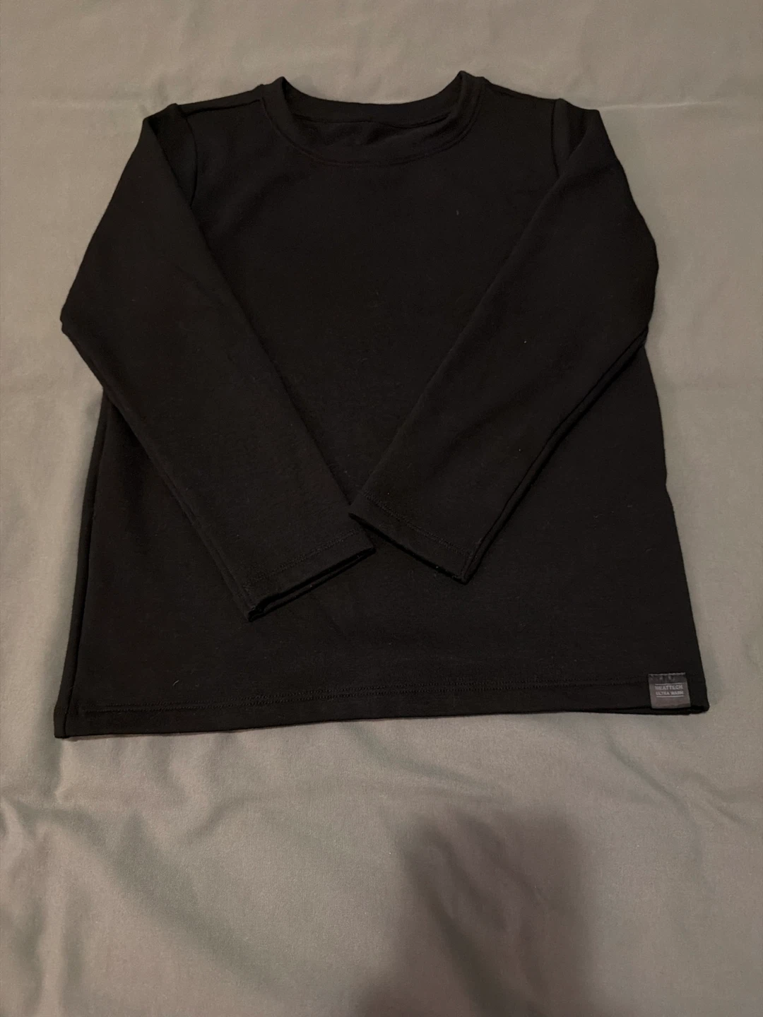Uniqlo Kids Heattech Ultra Warm Set Black Size 5-6 - photo 3
