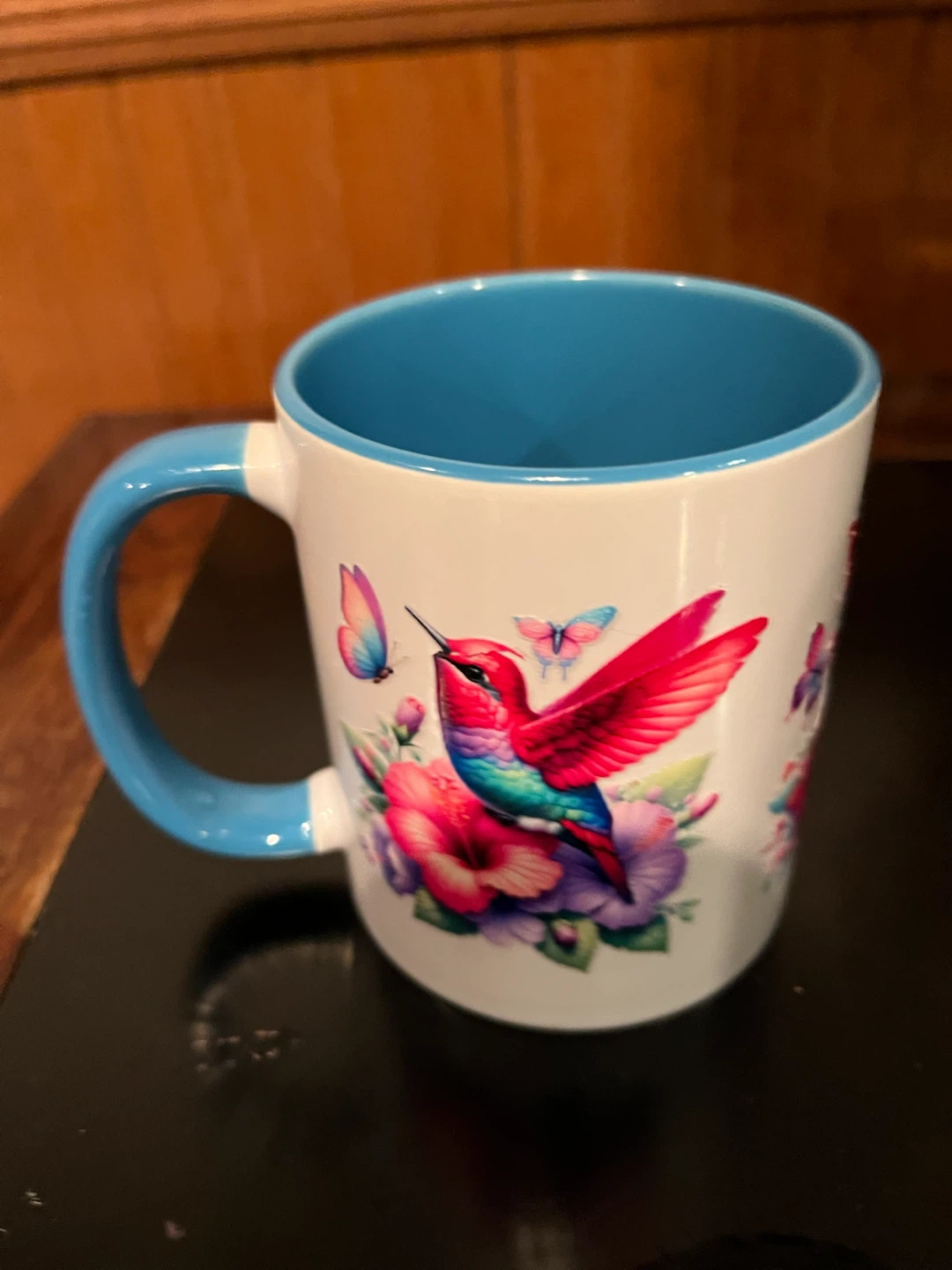 Hummingbird Floral Mug - photo 3