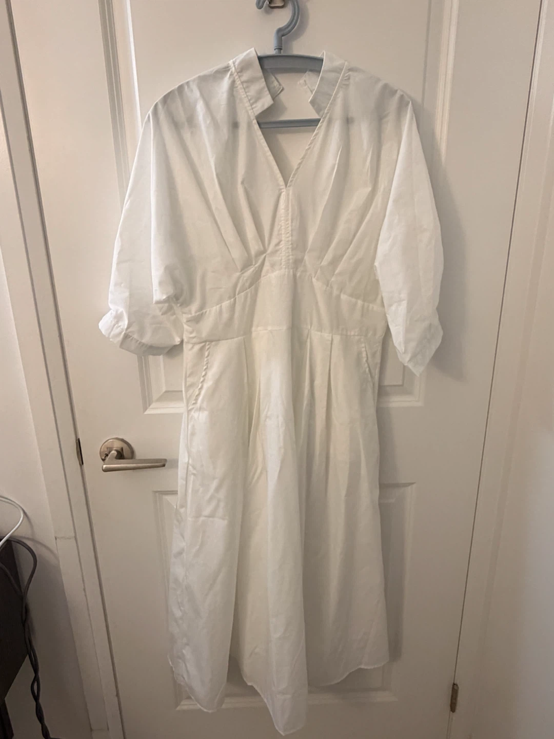 White Midi Dress Size Small/Medium
