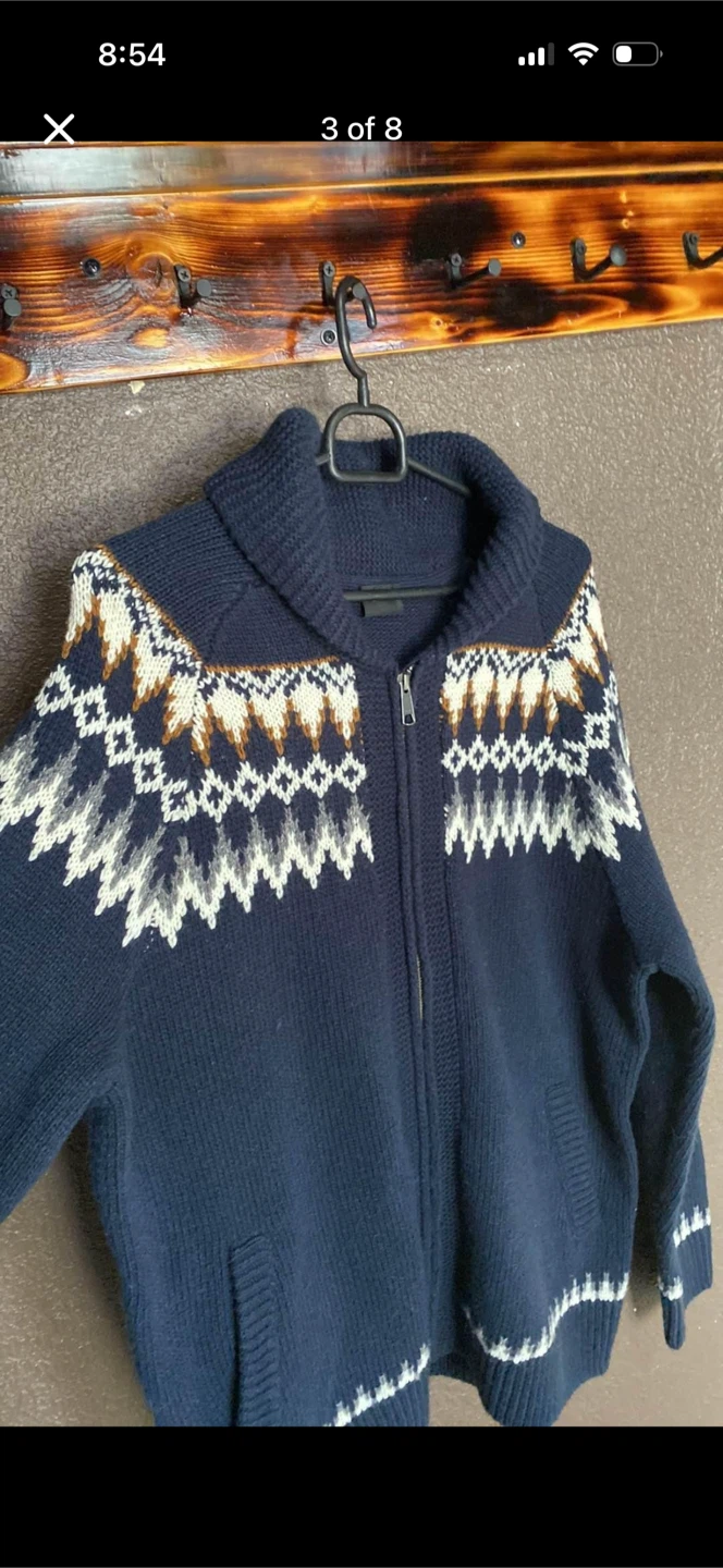 Far West Knit Zip Up Jacket - photo 3