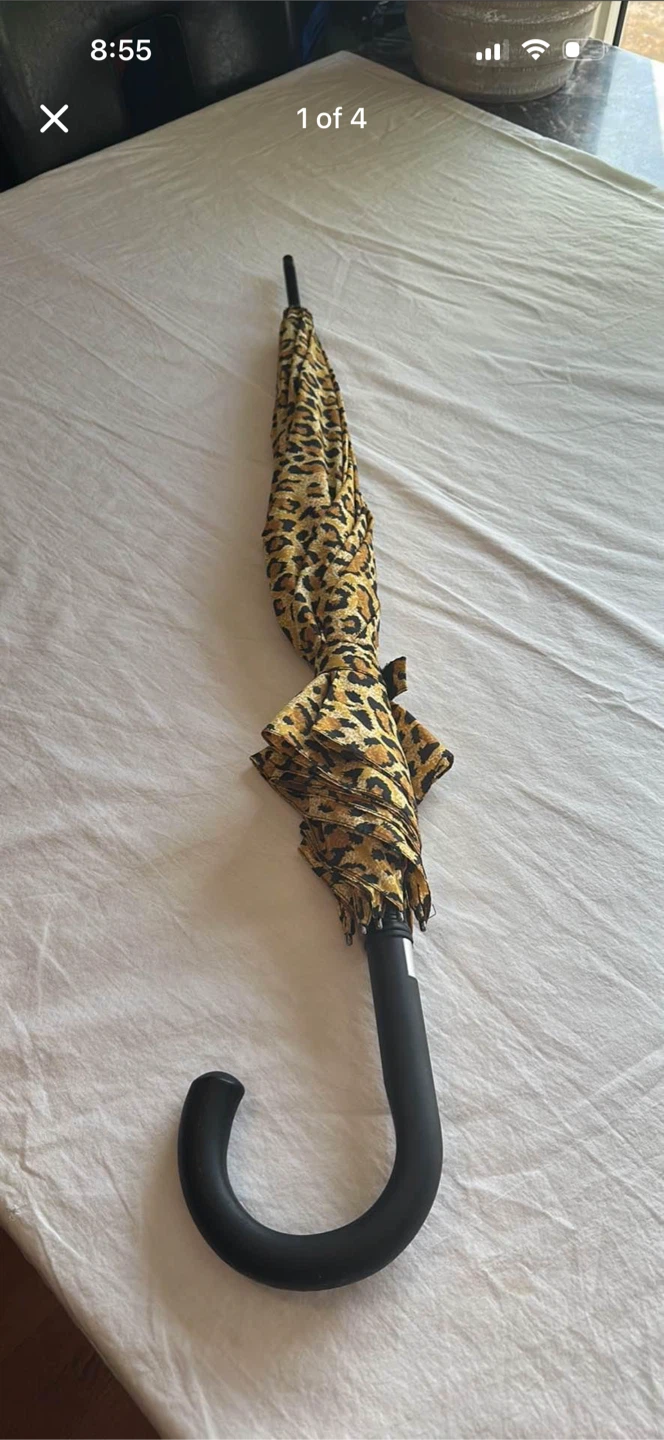 Animal print umbrella