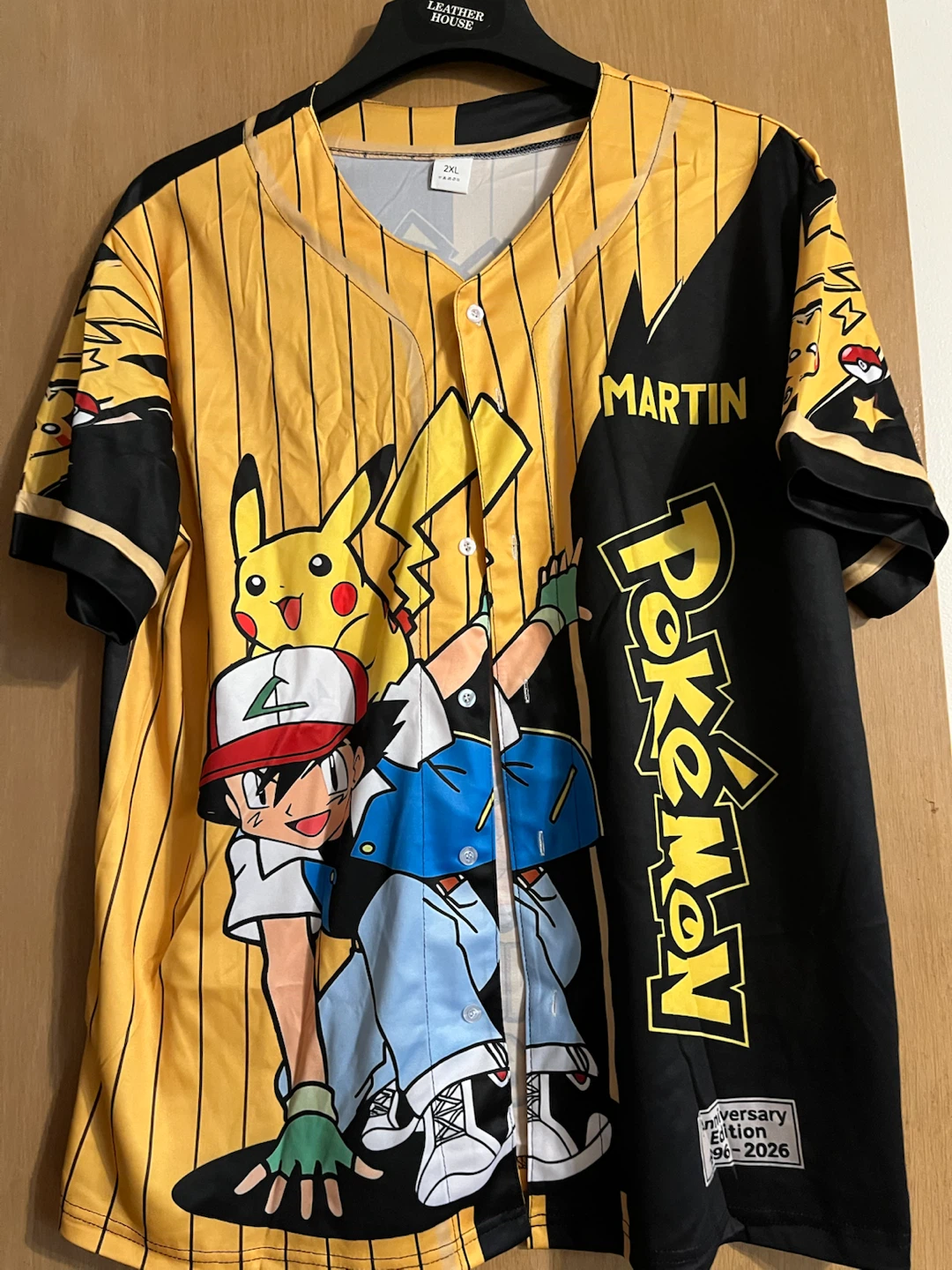 Pokemon 30th Anniversary Baseball Jersey - photo 3