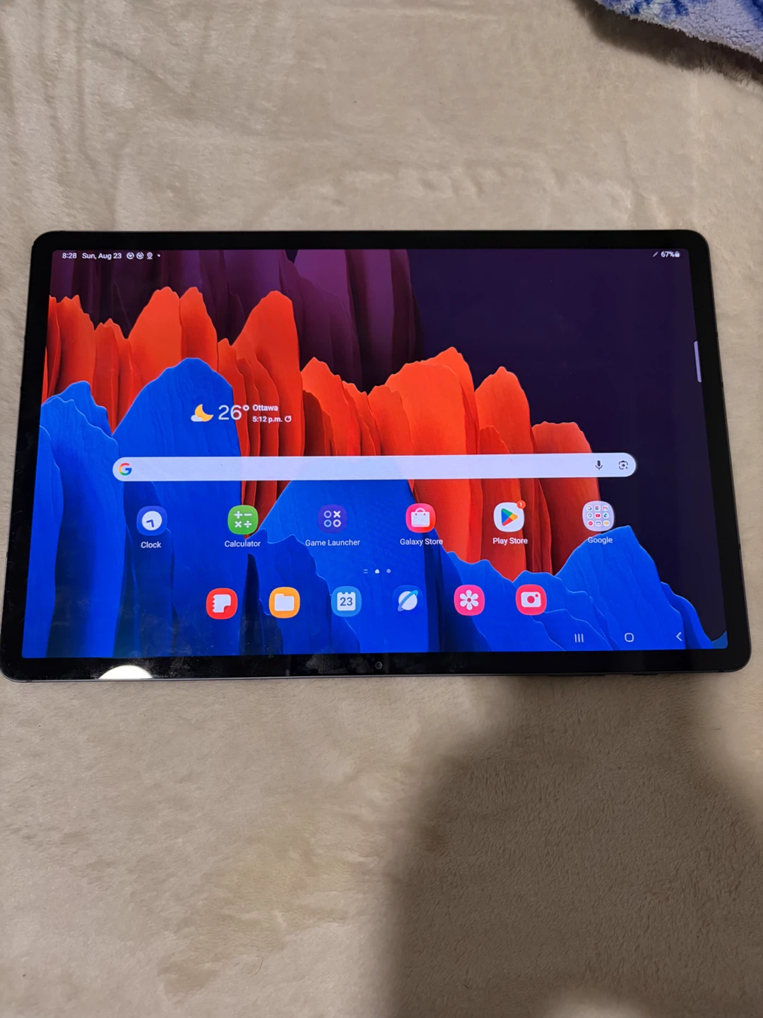Samsung tablet s7 plus with pen - photo 2