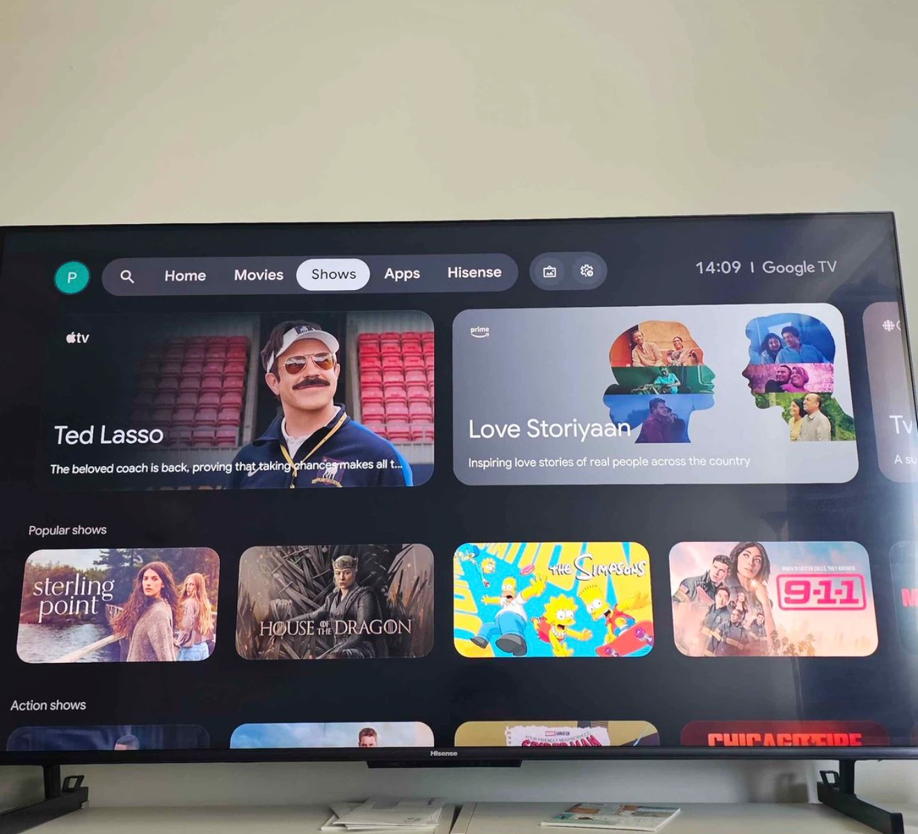 Hisense 55” U7 Series was Mini-LED 4K Smart Google TV