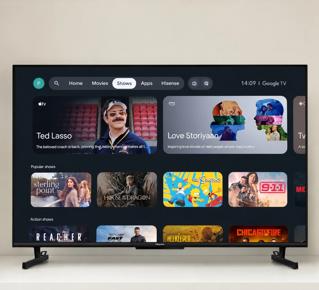 Hisense 55” U7 Series was Mini-LED 4K Smart Google TV - photo 2