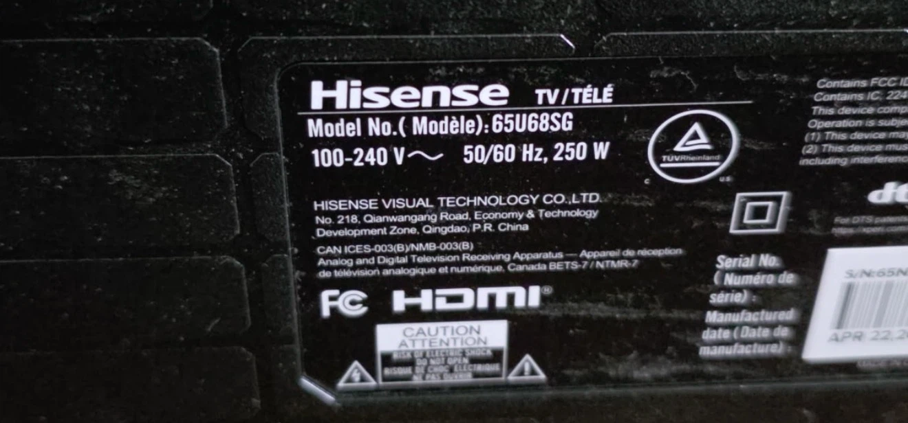 Hisense 55” U7 Series was Mini-LED 4K Smart Google TV - photo 4
