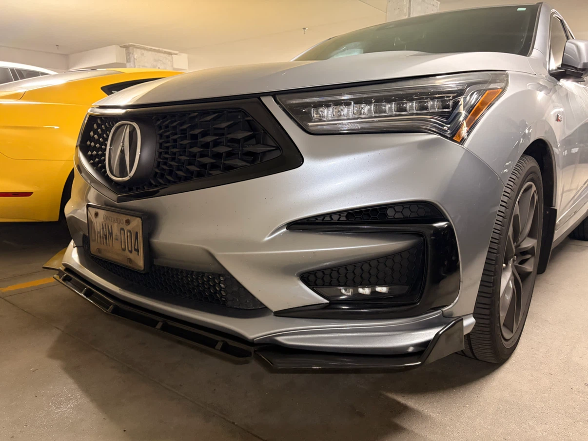 Front Lip Kit for Acura RDX (Gloss Black)