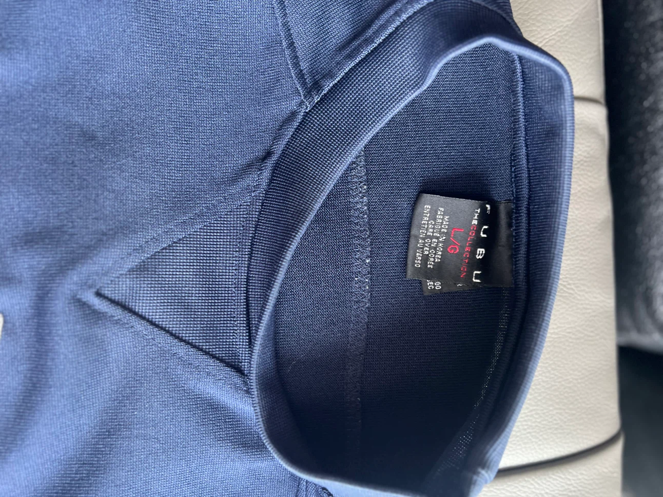 The Collection Navy Blue Football Jersey L/G
