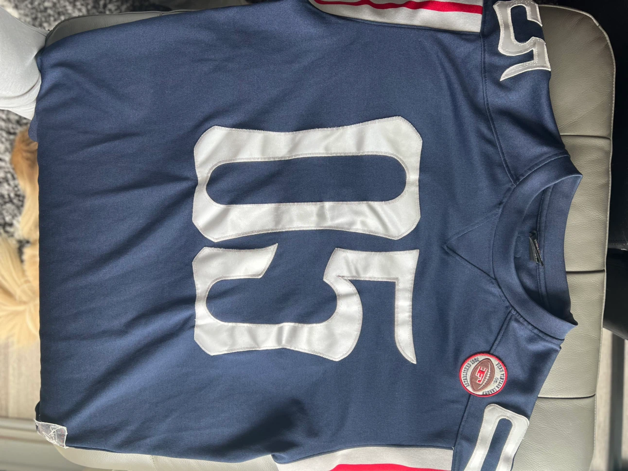 The Collection Navy Blue Football Jersey L/G - photo 2