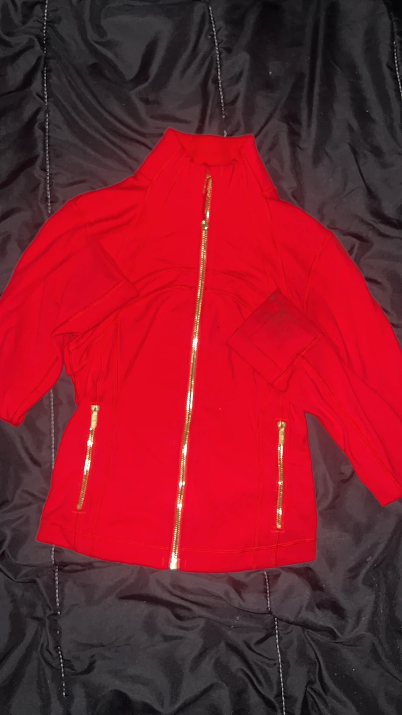 Lululemon Red and gold Jacket