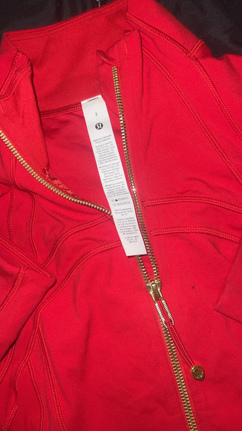 Lululemon Red and gold Jacket - photo 2