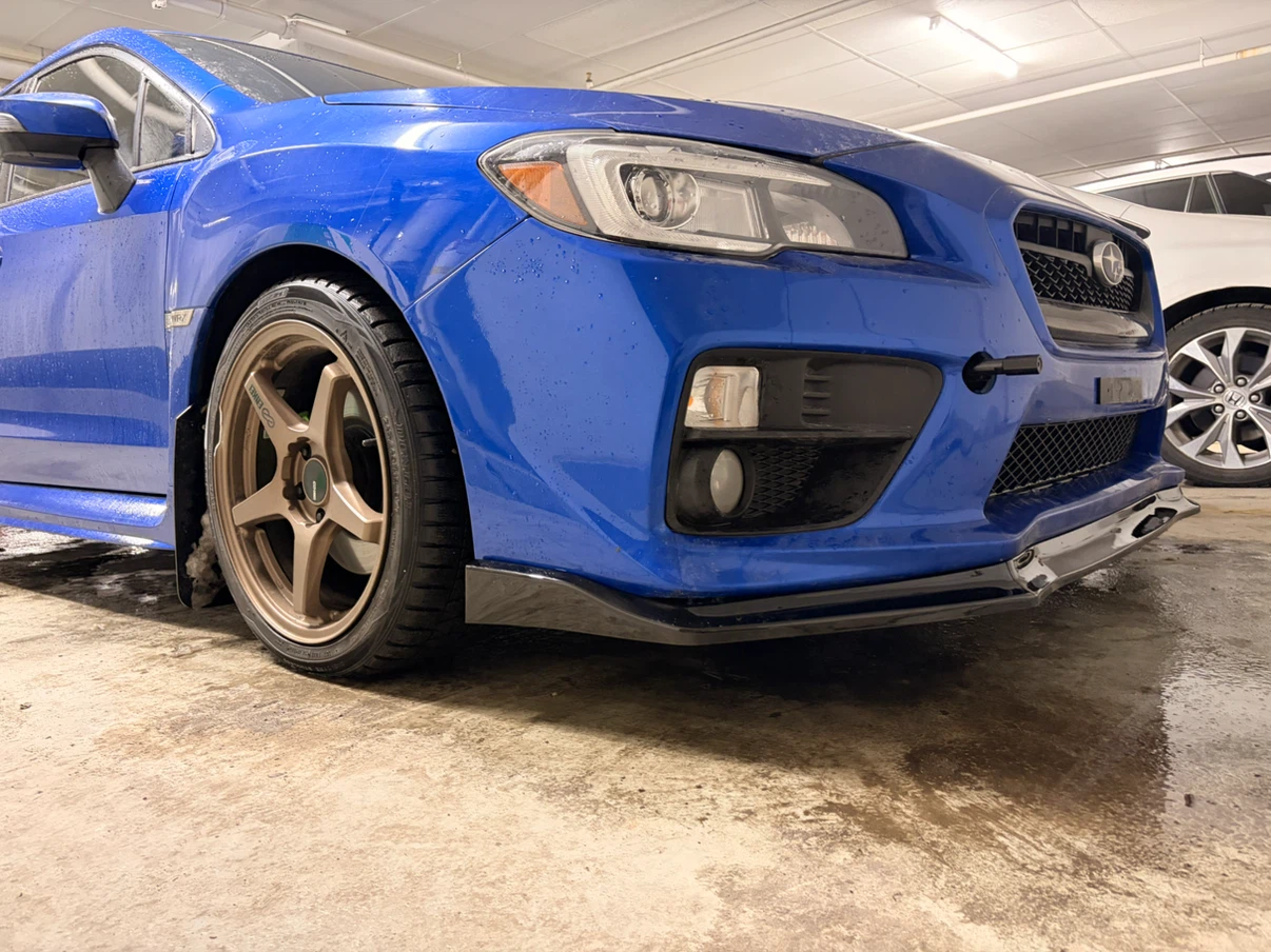 Front Lip for Subaru WRX (Gloss black)