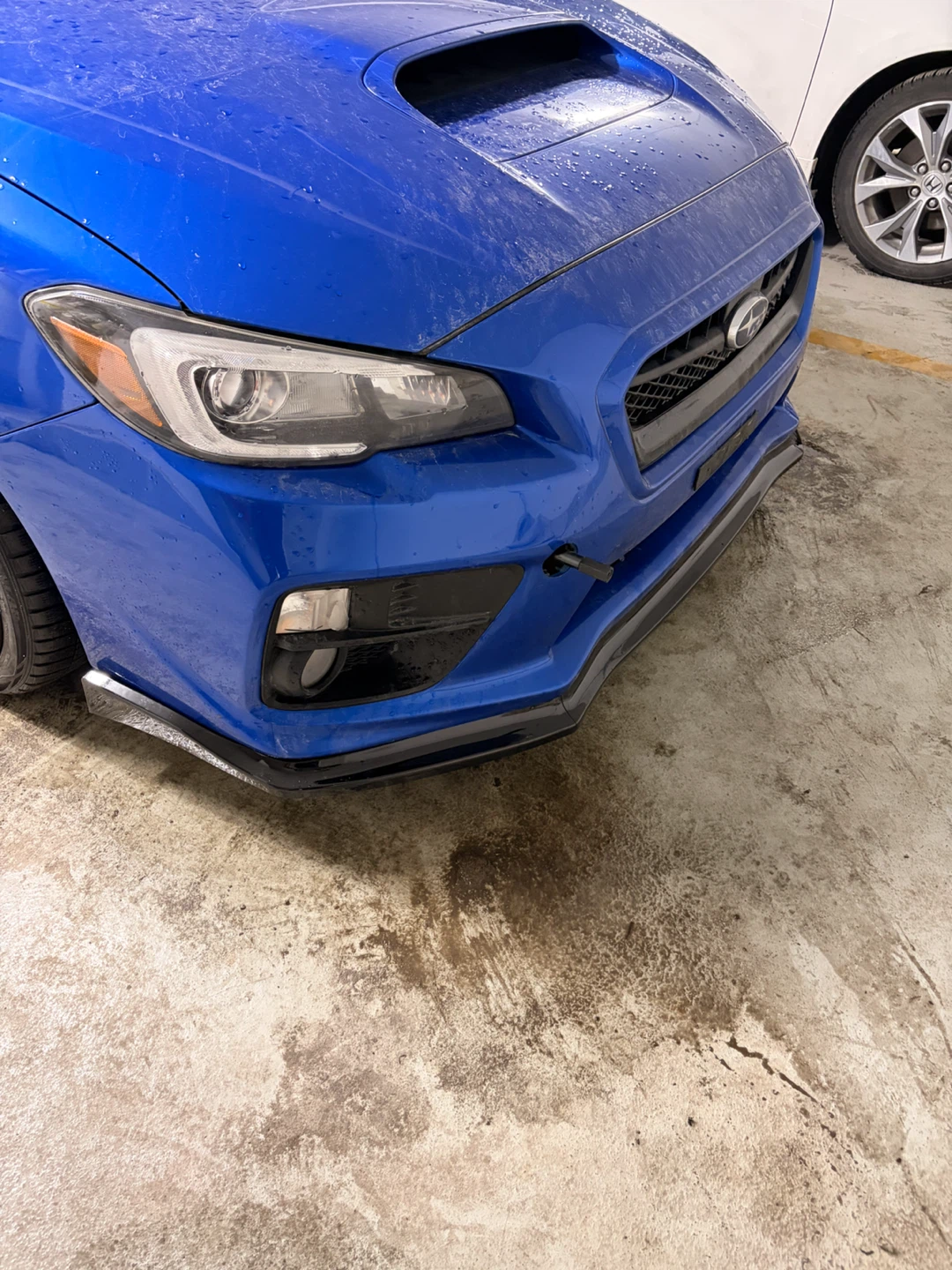 Front Lip for Subaru WRX (Gloss black) - photo 2