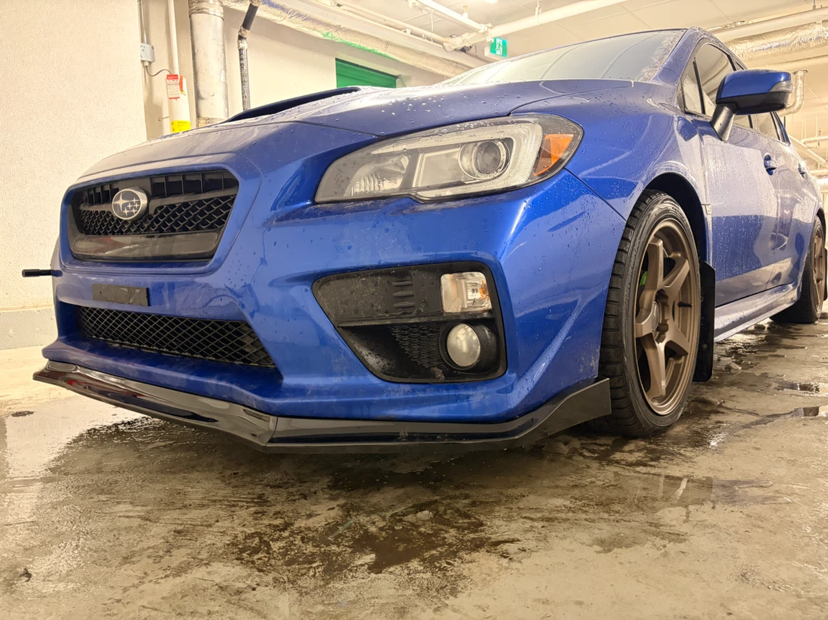 Front Lip for Subaru WRX (Gloss black) - photo 4