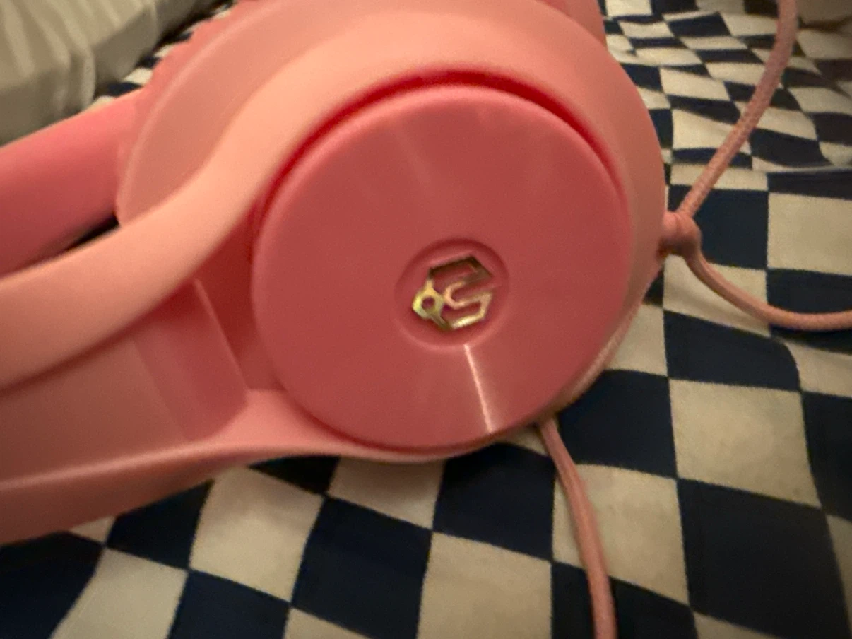 Pink Cat Ear Headphones