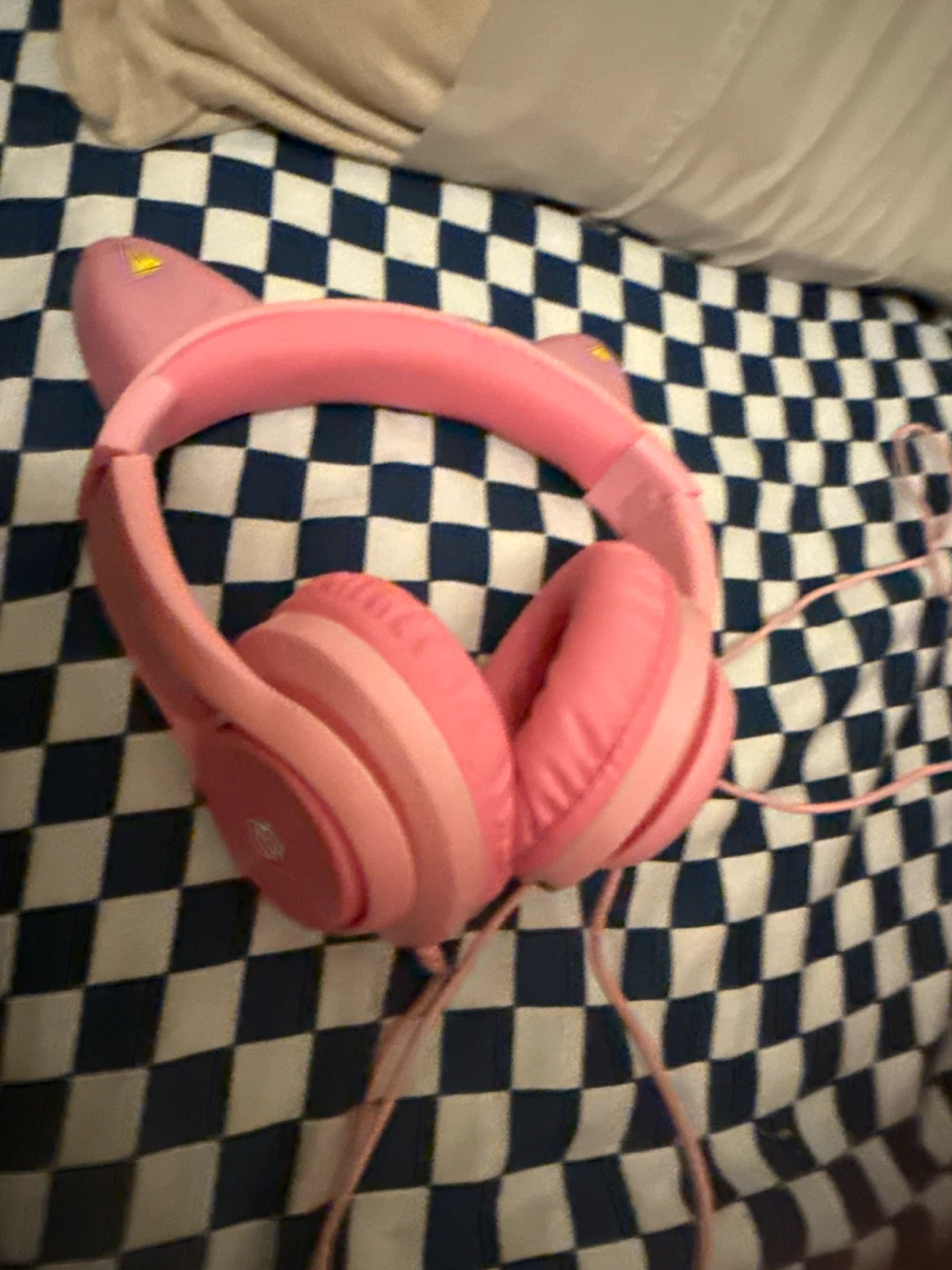 Pink Cat Ear Headphones - photo 2