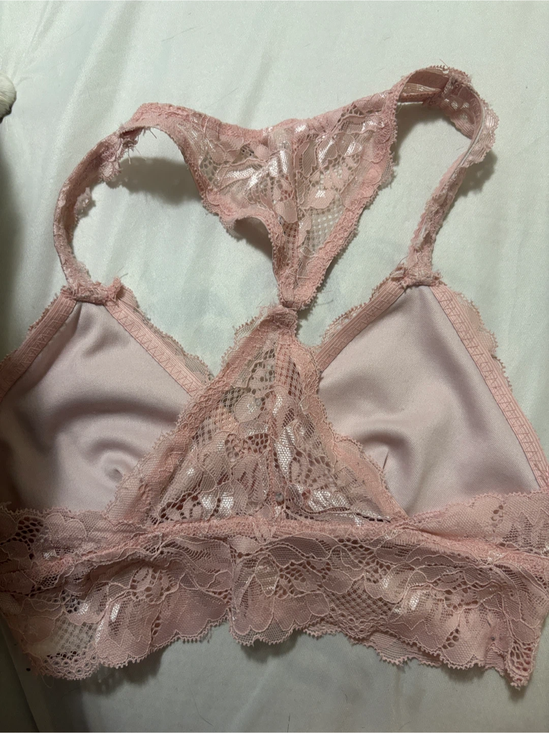 Aéropostale Pink Lace Bralette - XS - photo 2