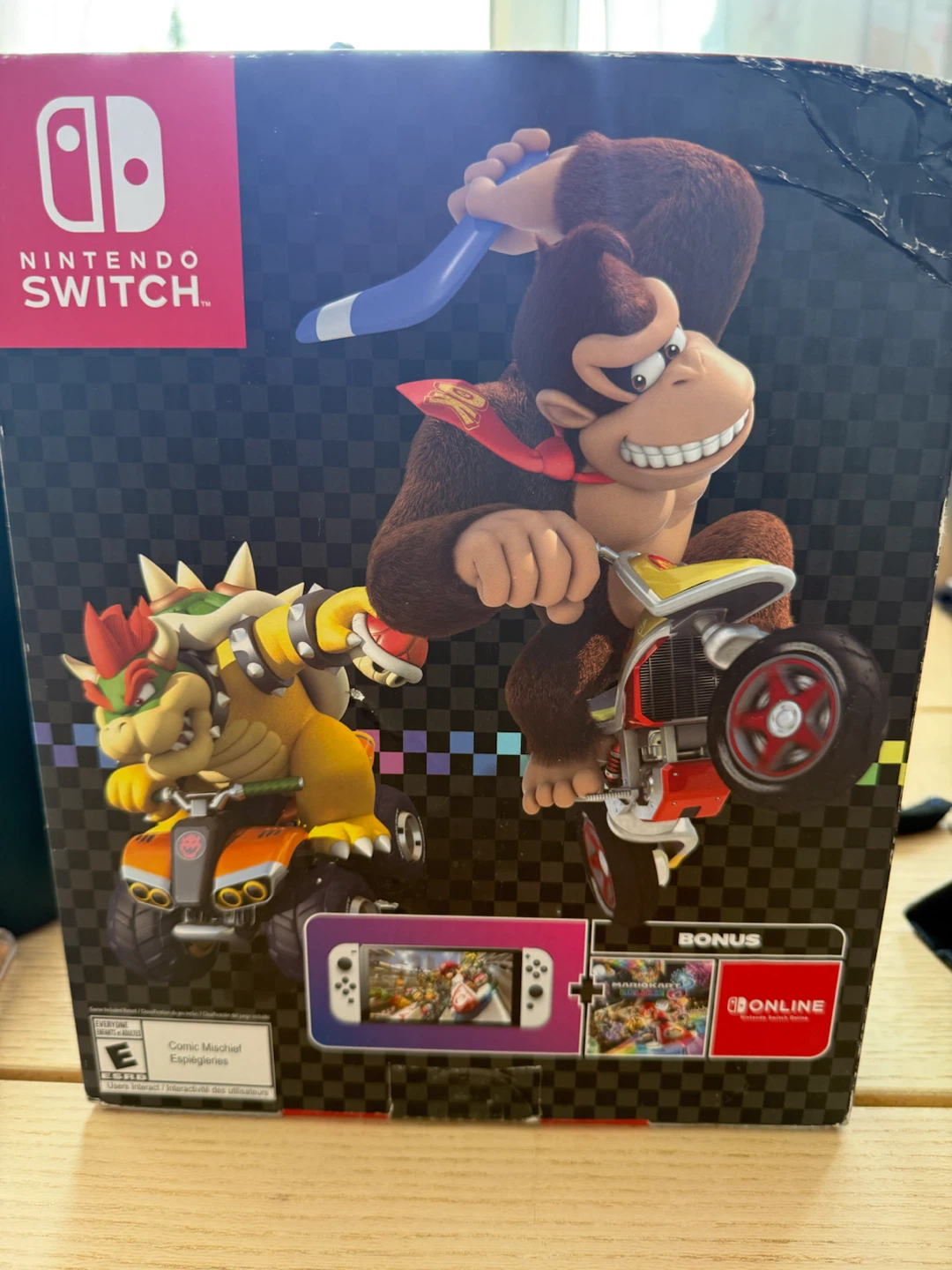 Nintendo Switch OLED w/ Mario Kart 8 and 1-Year Switch Online. - photo 2