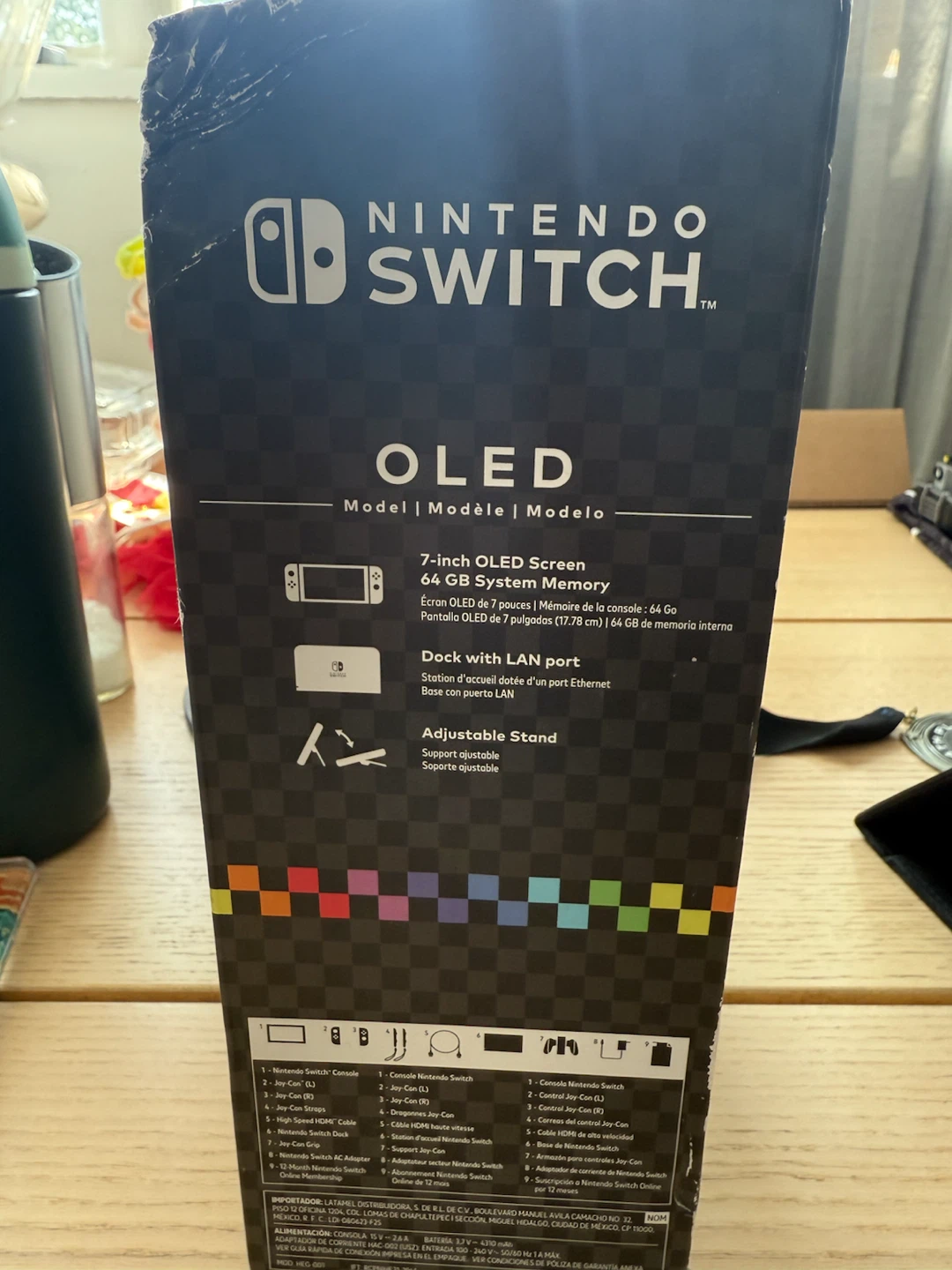 Nintendo Switch OLED w/ Mario Kart 8 and 1-Year Switch Online. - photo 3
