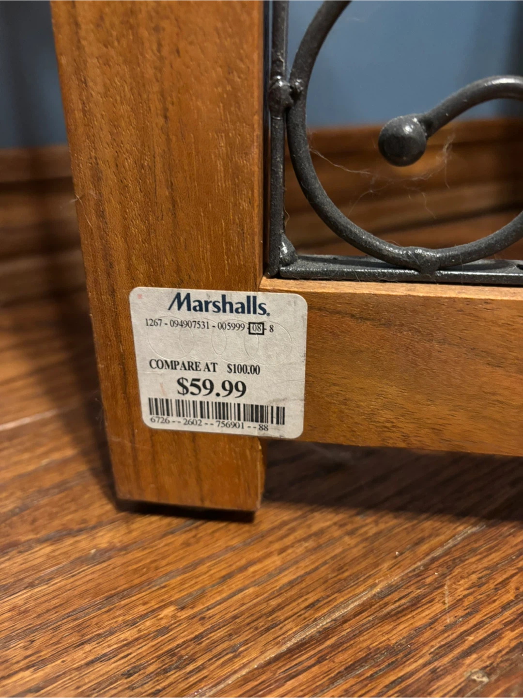 Marshall's Wood and Metal Folding Screen - photo 2