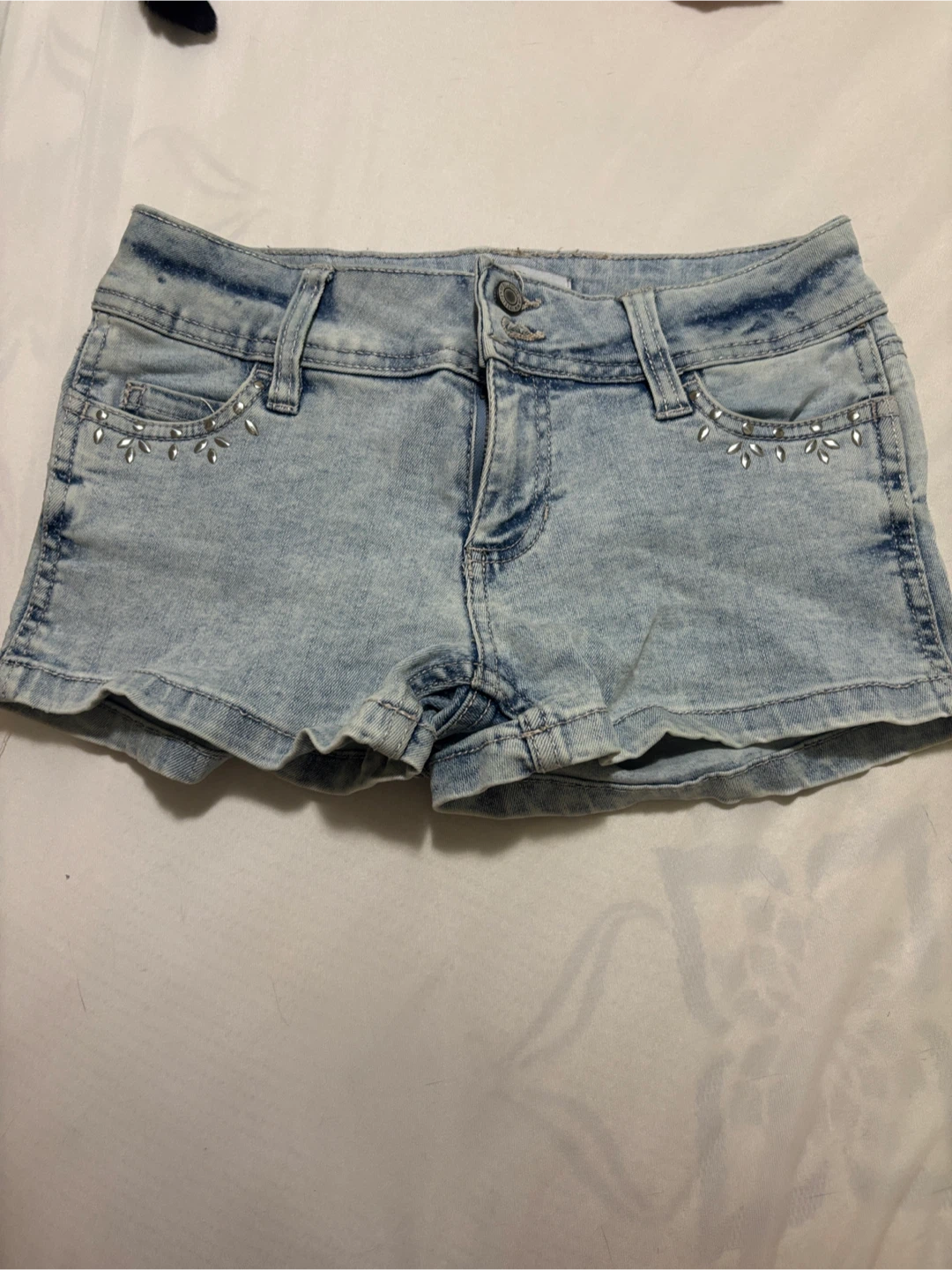 Bluenotes Denim Low Rise Mini Shorts Size 00