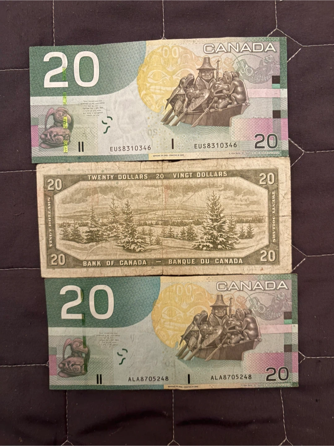 Canada Twenty Dollar Bills (x2) - photo 2