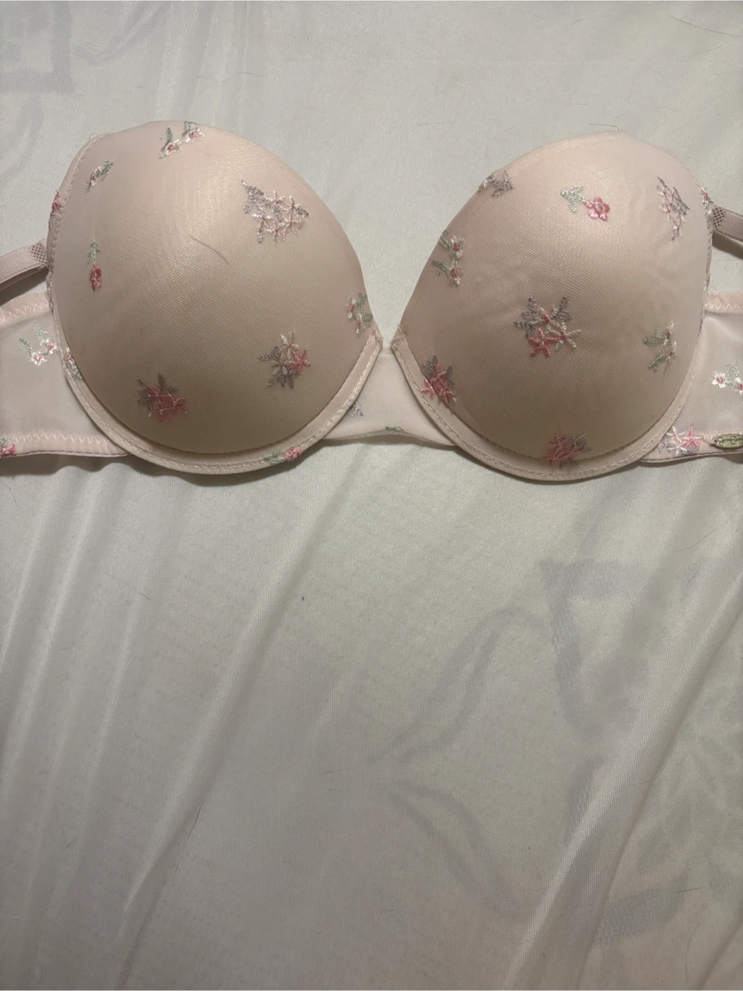 Jessica Simpson Pink Floral Bra 36B