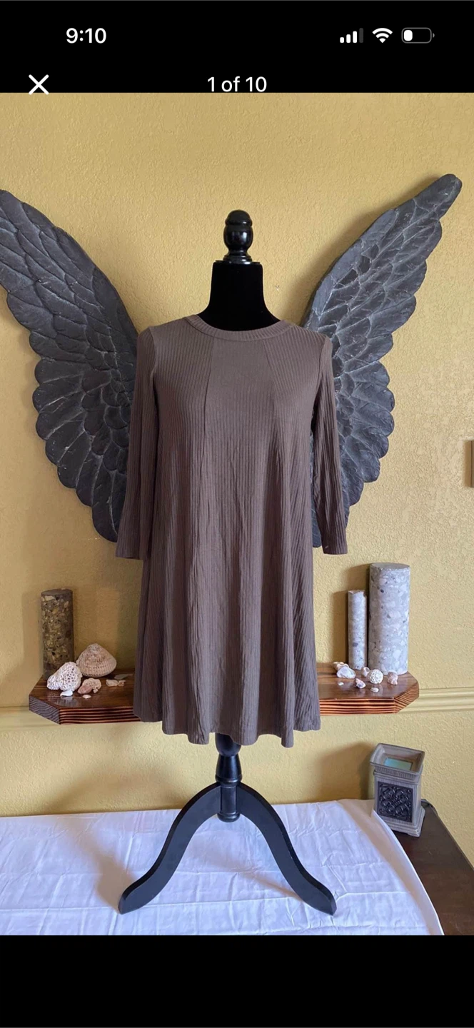 Lush Army Green Dress