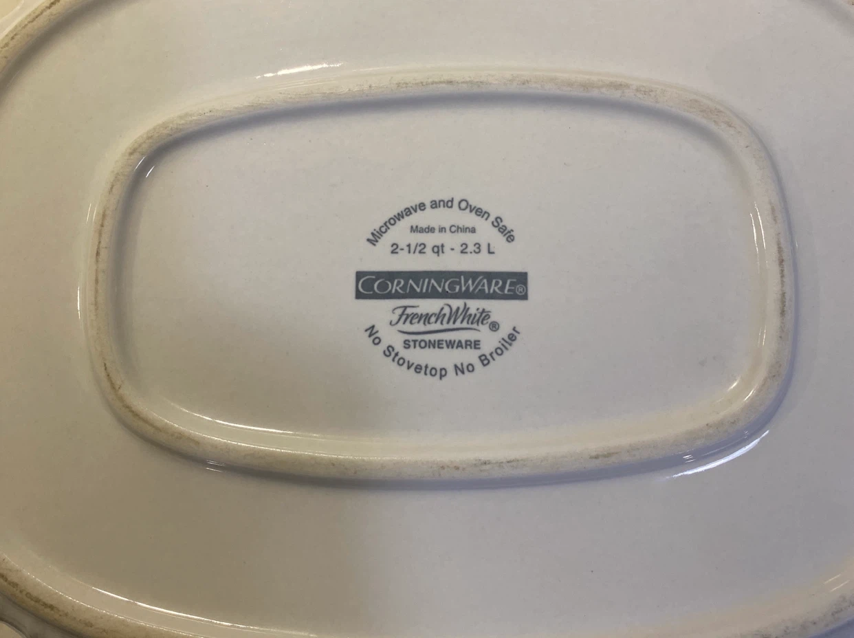 CorningWare French White Casserole Set - photo 4