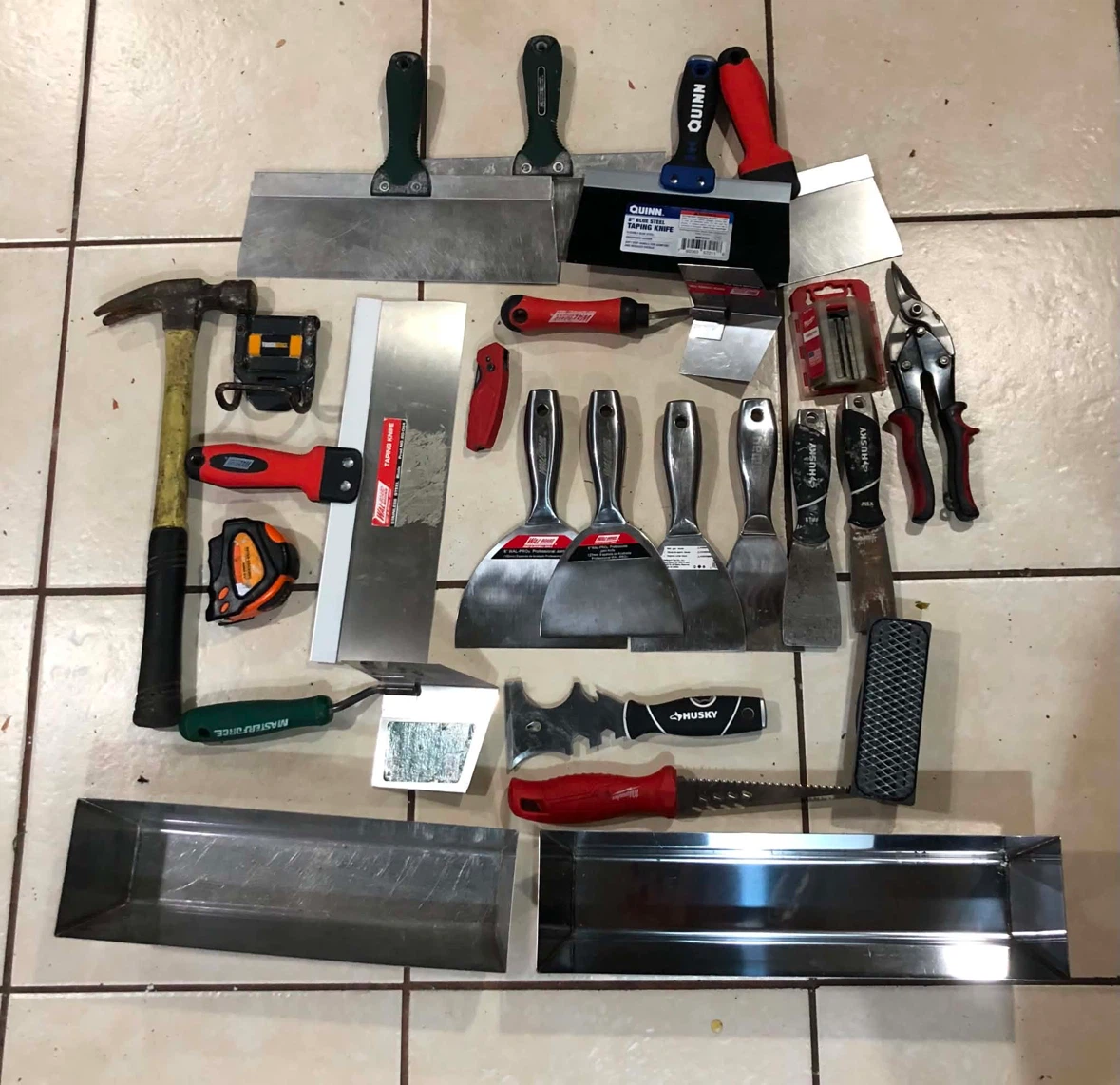 Drywall & Taping Tools Lot