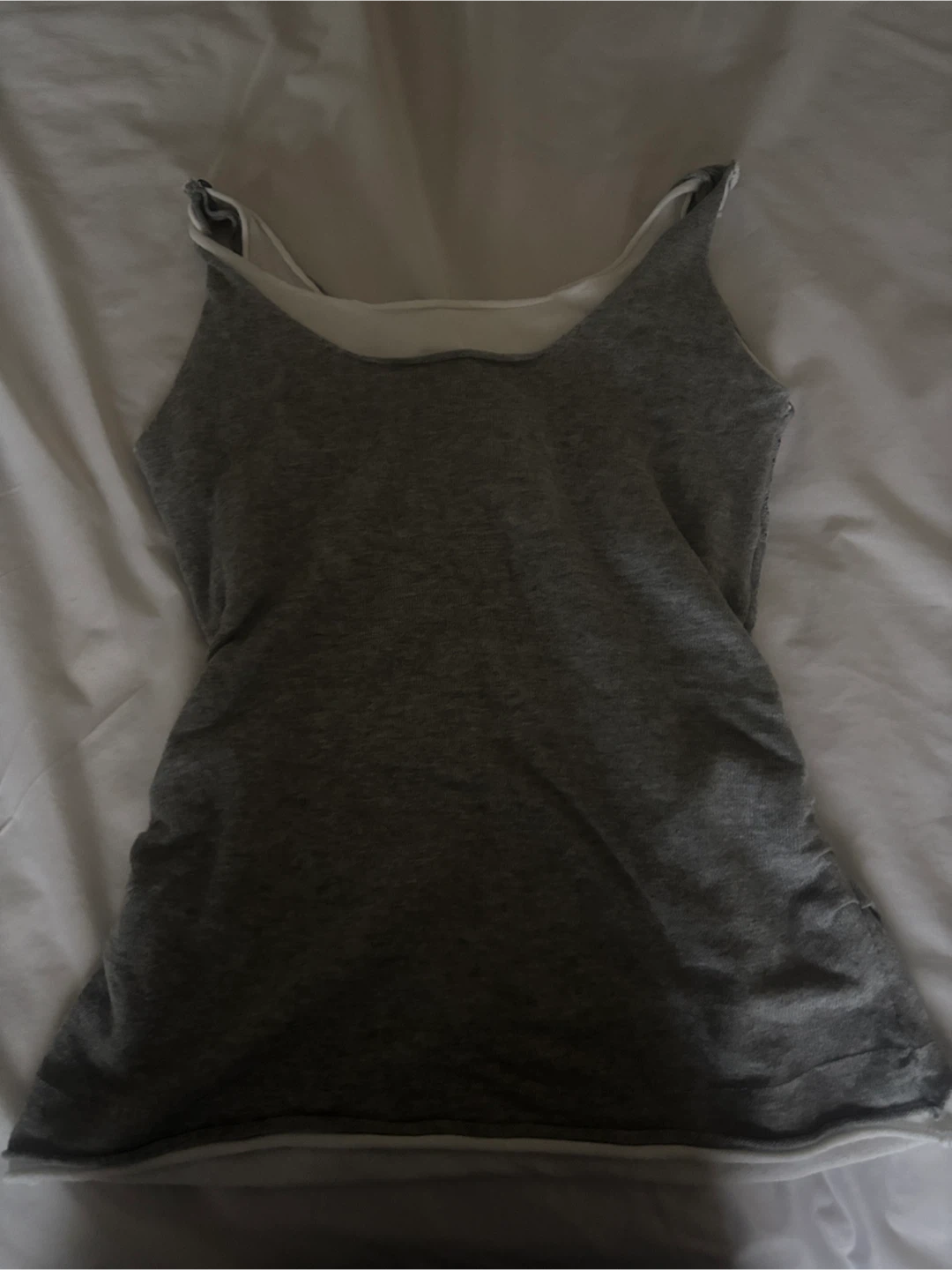 Grey layered Tank Top - photo 2