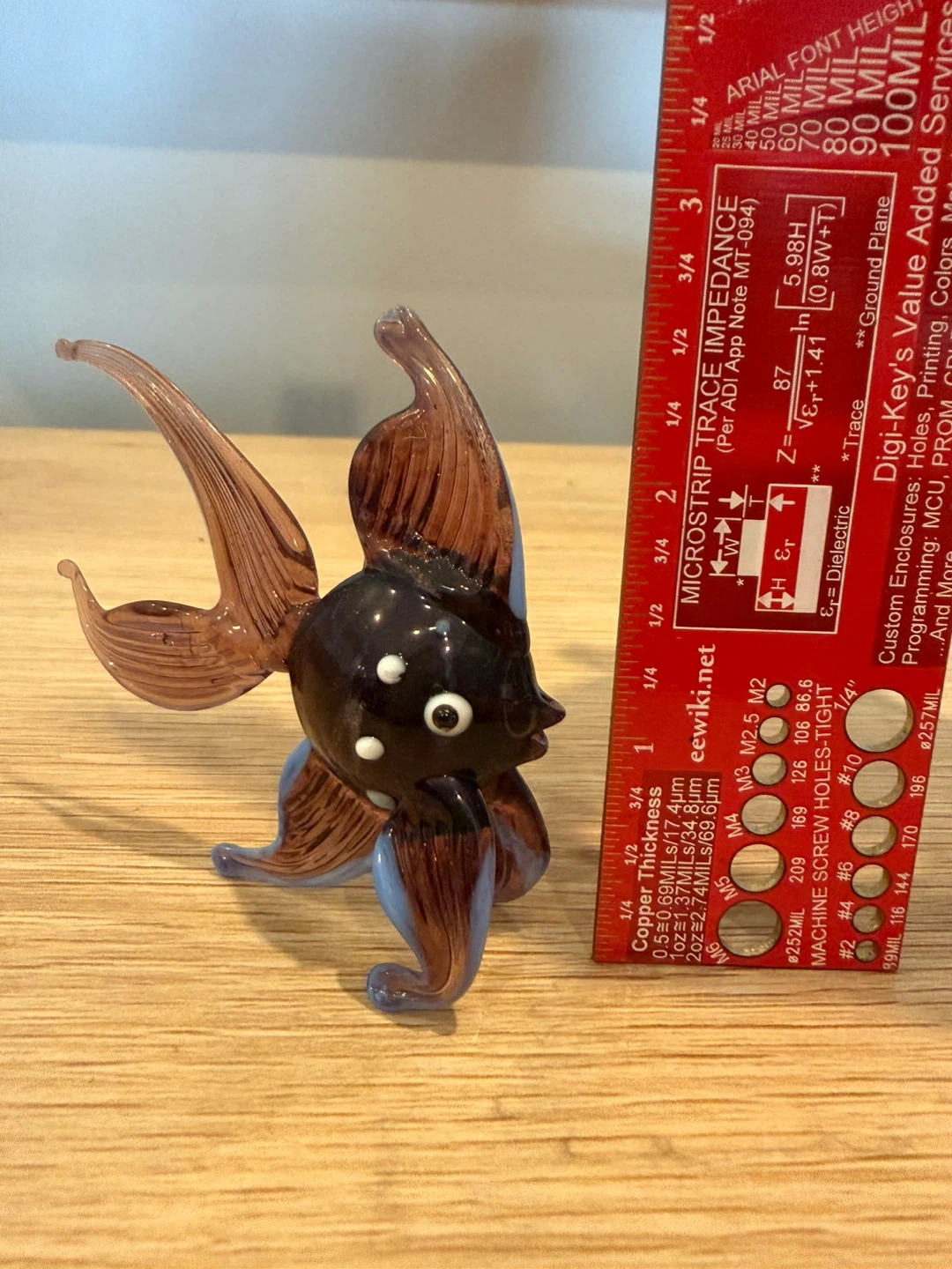 Glass Angelfish Figurine - photo 3