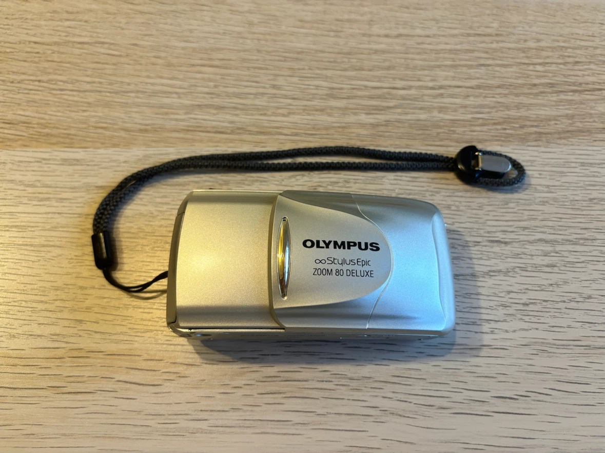 Olympus Stylus Epic Zoom 80 Deluxe Film Camera (Operation check)