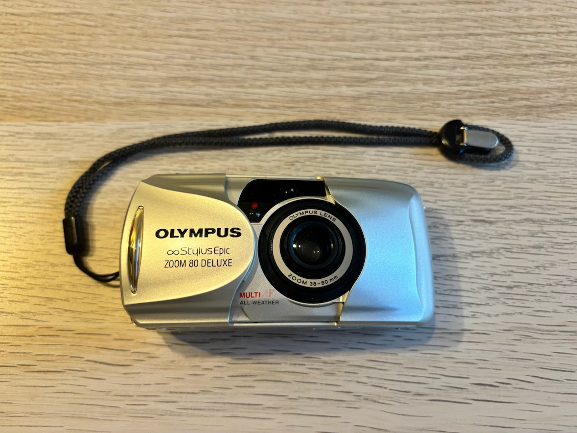 Olympus Stylus Epic Zoom 80 Deluxe Film Camera (Operation check) - photo 2