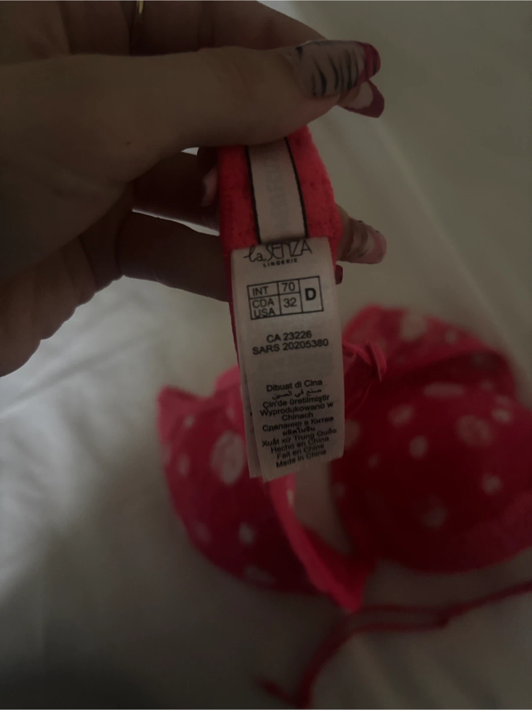 La Senza Pink Polka Dot Bra - photo 4