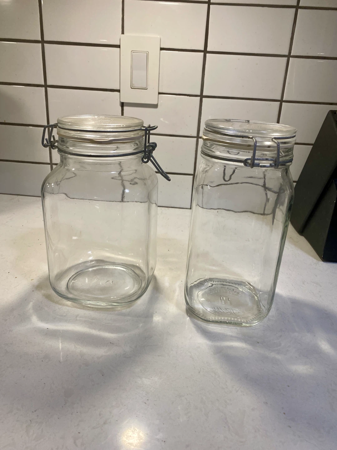 Glass Swing Top Canning Jars - photo 2