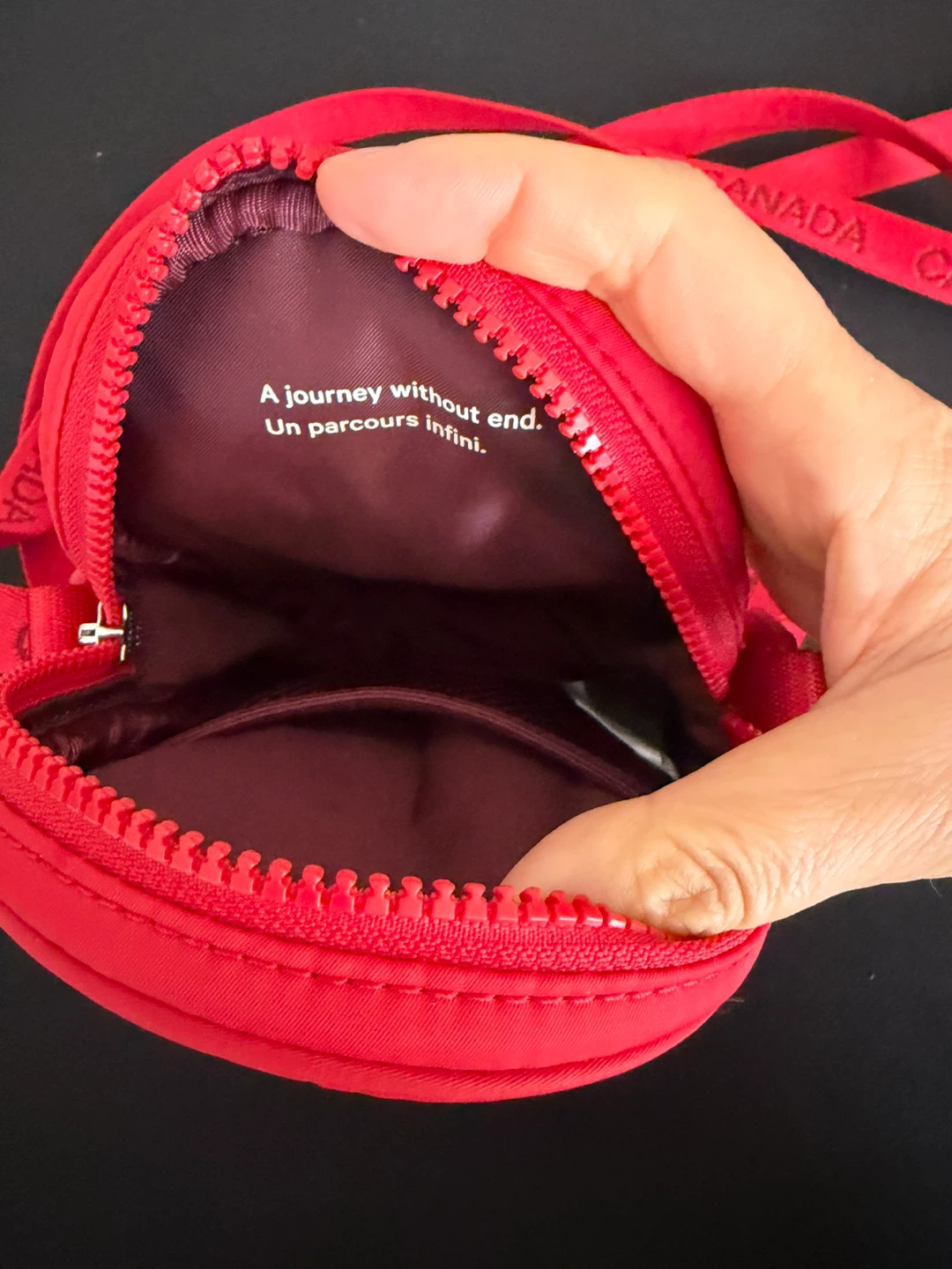 Lululemon Red Maple Leaf Small Crossbody Bag - photo 3