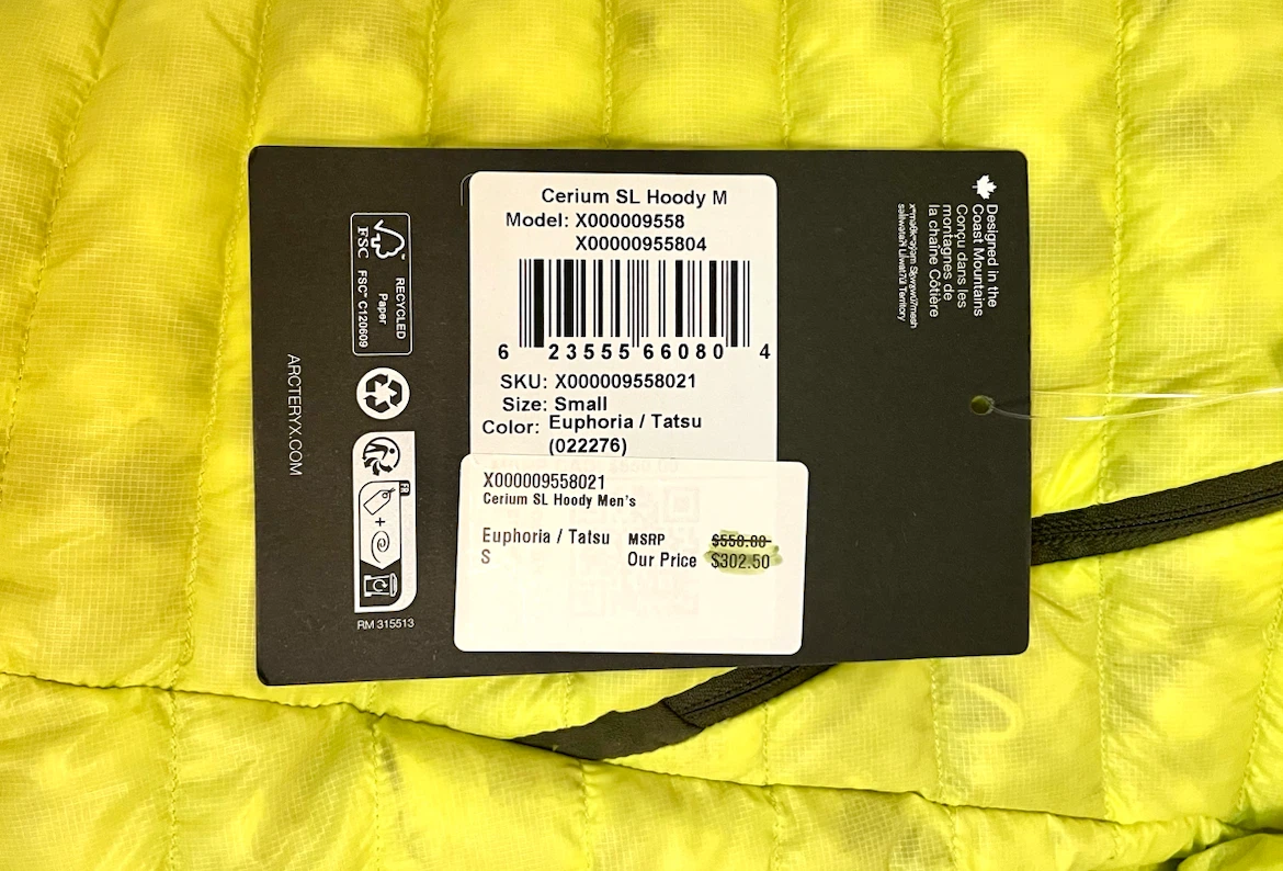 Arc'teryx Cerium Hoody Jacket - photo 5
