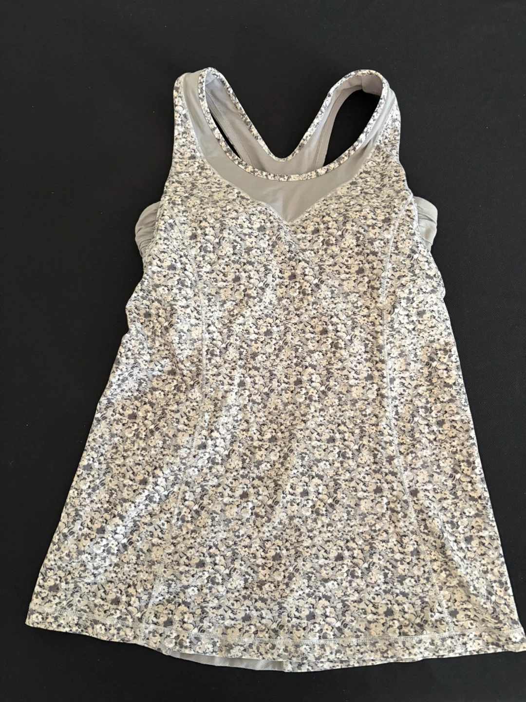 Lululemon Floral Tank Top Size 4 - photo 3