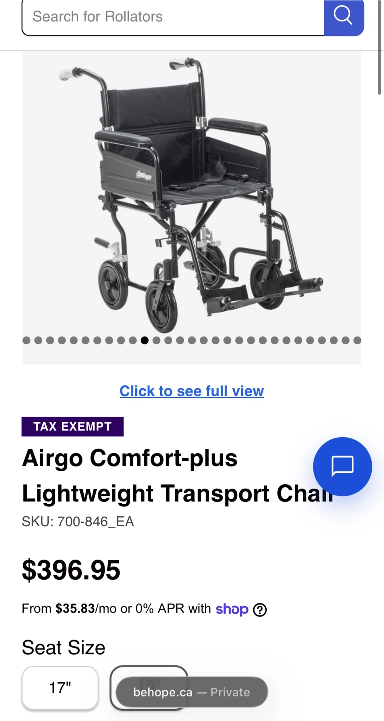 transport chair /wheelchair, delivery - photo 2